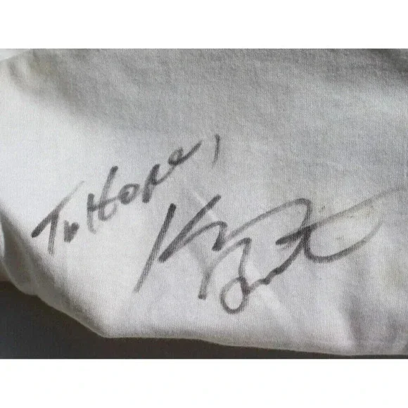 Vtg Kenny Bernstein First 300 Budweiser King Racing 1998 T-shirt Size L Signed - Picture 7 of 7
